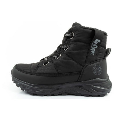 Lee Cooper women's winter hiking shoes, insulated, black