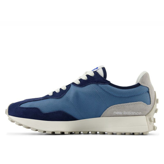 New Balance NB 327 women's/men's sports shoes, suede blue sneakers (U327CJ)