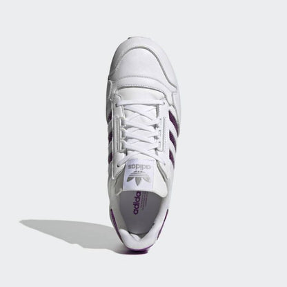 Adidas Originals ZX 500 Cloud White/Shock Purple women's shoes - G55663