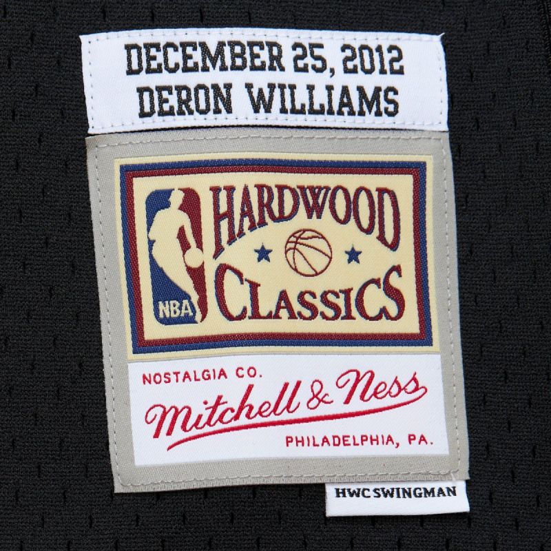 Mitchell & Ness NBA Swingman Brooklyn Nets Deron Williams T-shirt M SMJY6513-BNE12DWMBLCK