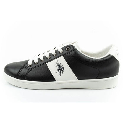 US Polo Assn. shoes sneakers men's fashionable black comfortable