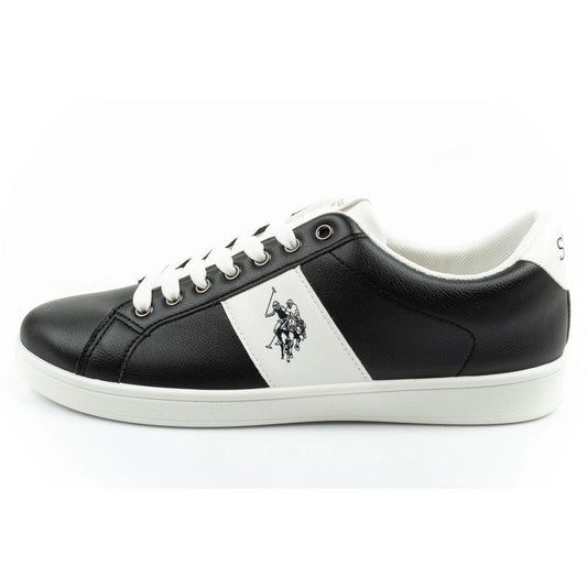 US Polo Assn. shoes sneakers men's fashionable black comfortable