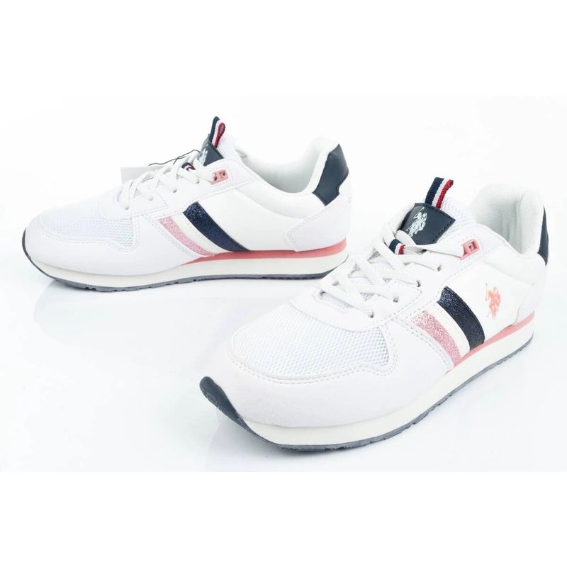 US Polo ASSN shoes. W NOBIK003A-WHI
