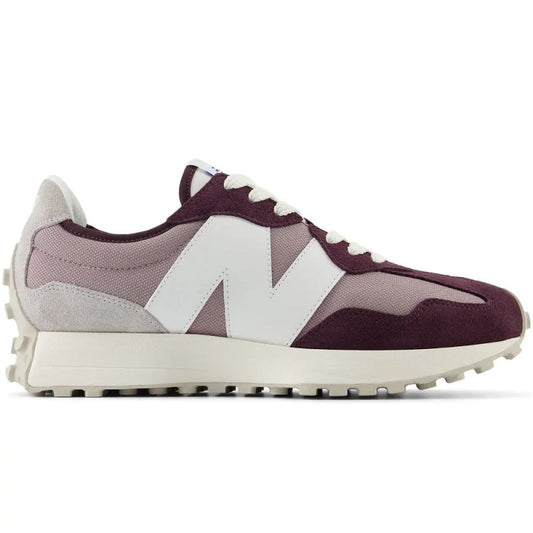 New Balance 327 sneakers, suede, purple, women's/men's sports shoes (U327CF)
