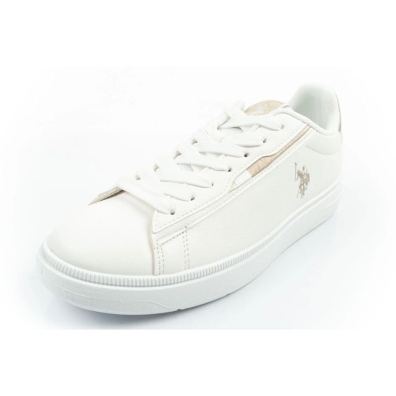 US Polo Assn sports shoes sneakers women's fashionable comfortable white