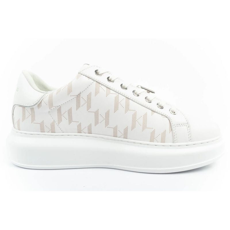 Karl Lagerfeld Kapri men's shoes sneakers natural leather white