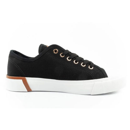 Lee Cooper women's sports shoes fabric sneakers stylish black