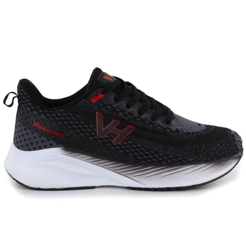 Vanhorn YW27308BK2 men's lightweight black sports shoes