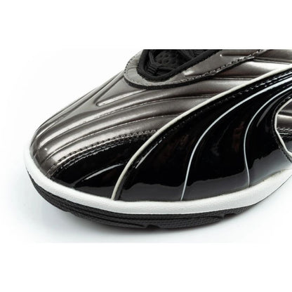 Puma sports shoes sneakers youth V-S2 Goalgetter fashionable silver