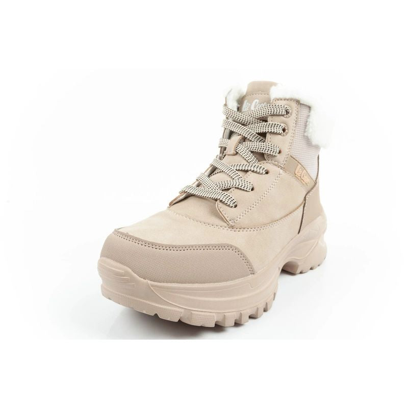 Lee Cooper women's winter trekking sports shoes Lee Cooper insulated beige