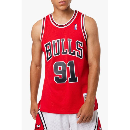 Mitchell & Ness Chicago Bulls NBA Dennis Rodman T-shirt M SMJYGS18154-CBUSCAR97DRD