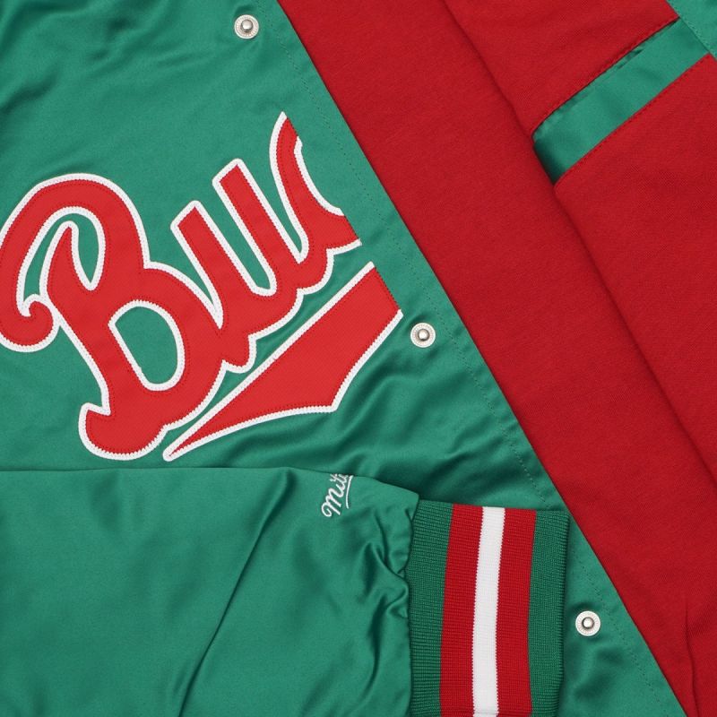 Mitchell & Ness NBA Milwaukee Bucks Lightweight Jacket M STJKMG18013-MBUDKGN