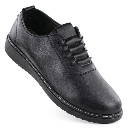 Women's comfortable black shoes UNISOFT 5933