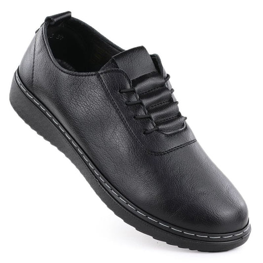 Women's comfortable black shoes UNISOFT 5933