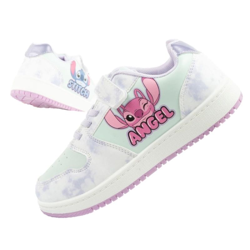Leomil Stitch children's sports shoes sneakers lightweight fashionable with Velcro