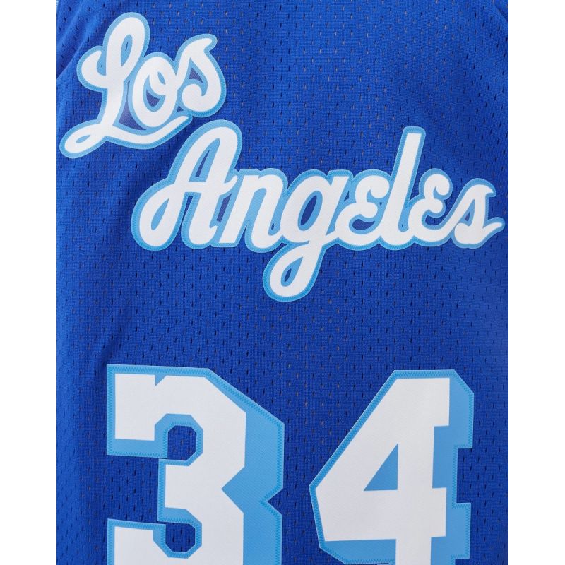 Mitchell & Ness NBA Swingman Los Angeles Lakers Shaquille O'Neal M T-shirt SMJYAC18013-LALROYA96SON