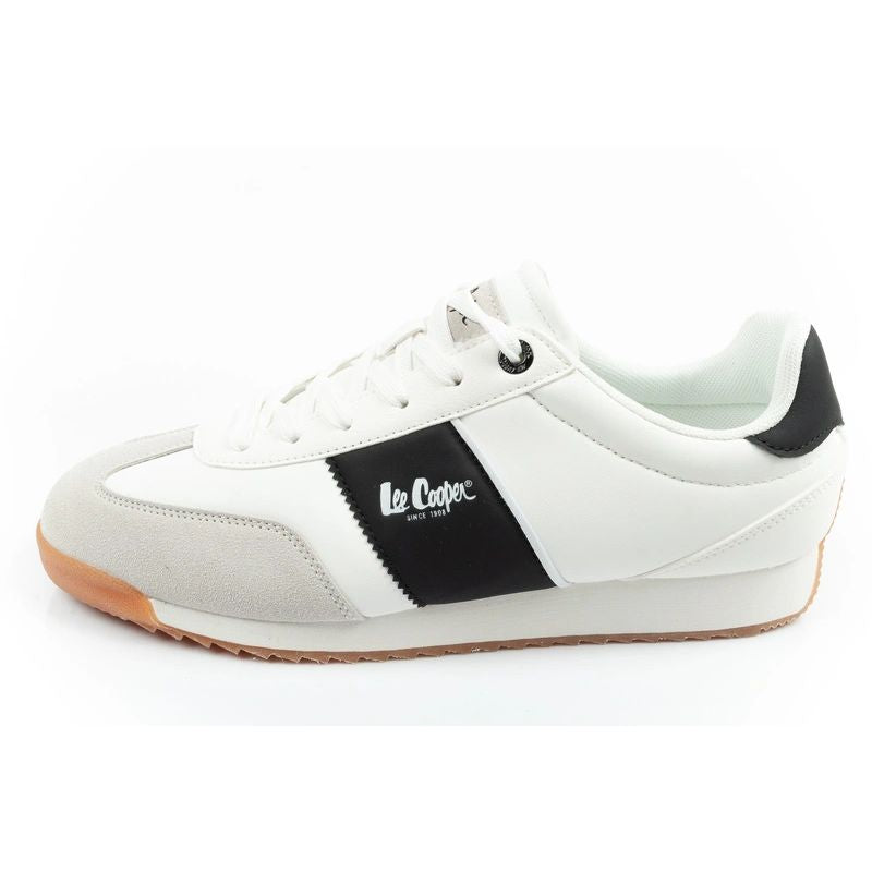 Lee Cooper sports shoes sneakers men's fashionable comfortable white