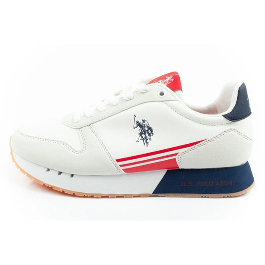 US Polo Assn sports shoes sneakers men's fashionable comfortable white