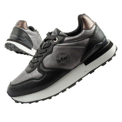 Lee Cooper sports shoes sneakers women's fashionable comfortable durable gray black