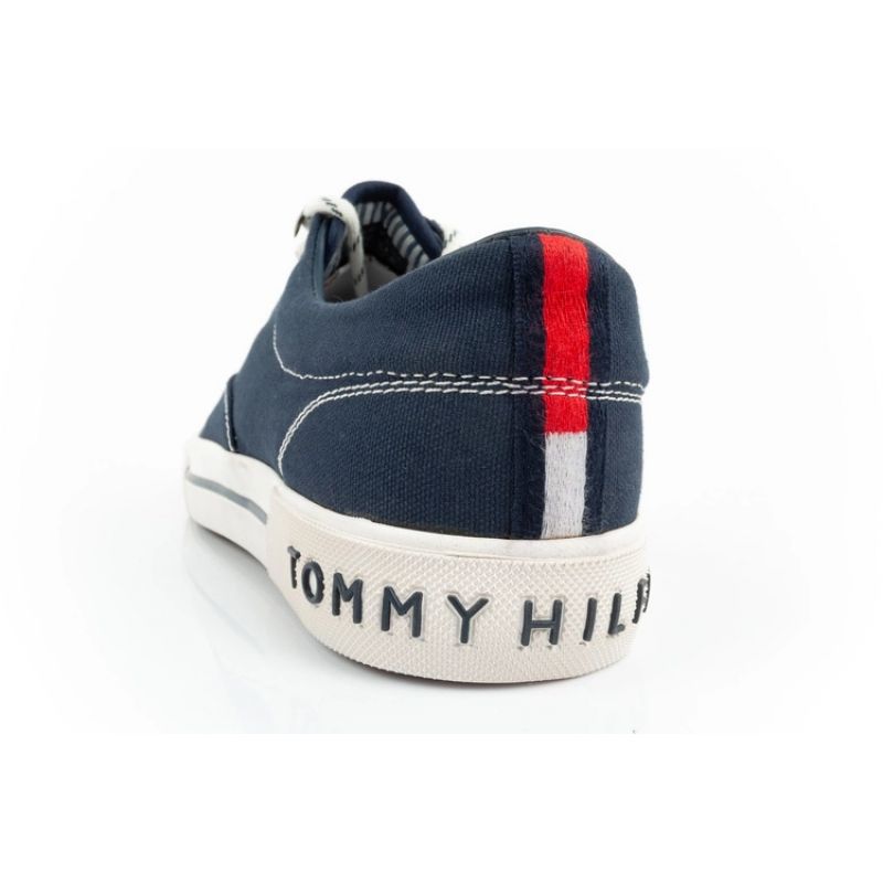 Tommy Hilfiger men's sports shoes sneakers fashionable comfortable navy blue