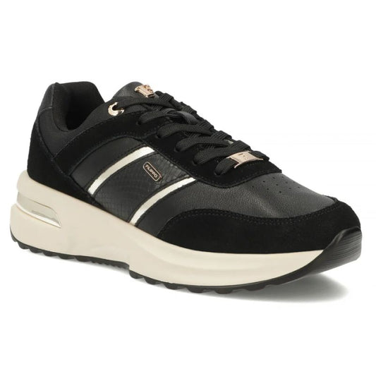 Women's leather shoes, sneakers, black Filippo DP7772