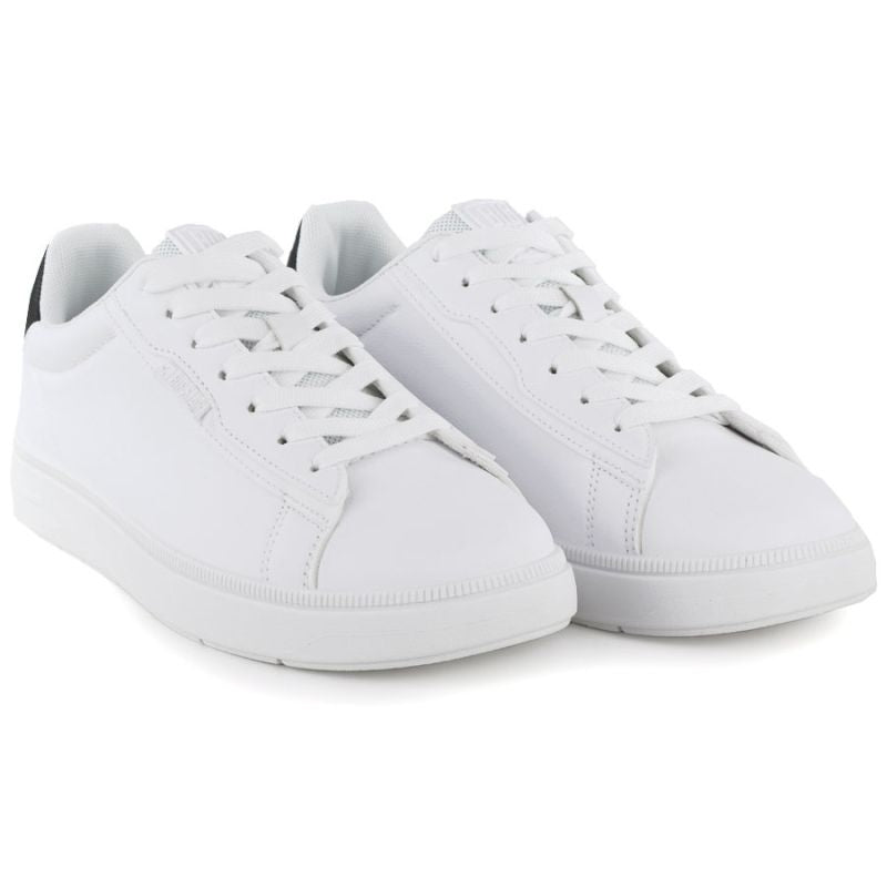 Men's eco-leather sports shoes, white, Big Star TT174331
