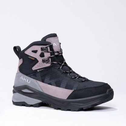Aku women's trekking sports shoes Adapta Gore-tex leather black pink