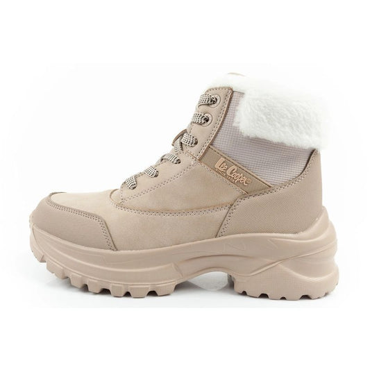 Lee Cooper women's winter trekking sports shoes Lee Cooper insulated beige