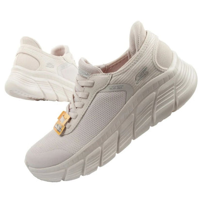 Skechers women's sports shoes Bobs B Flex SLIP-INS ecru comfortable