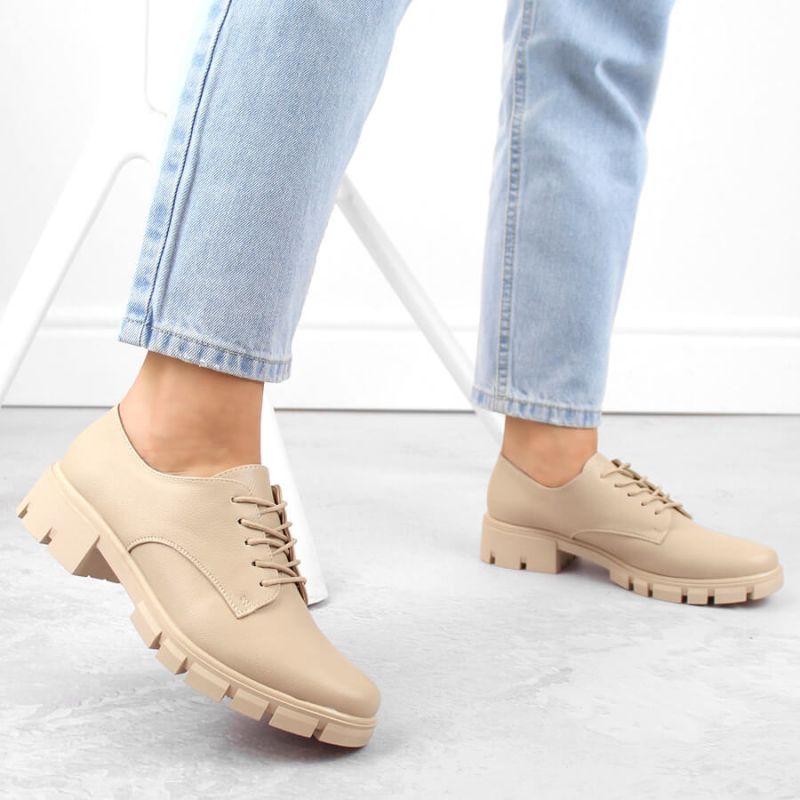 M.Daszyński W SAN33C beige shoes