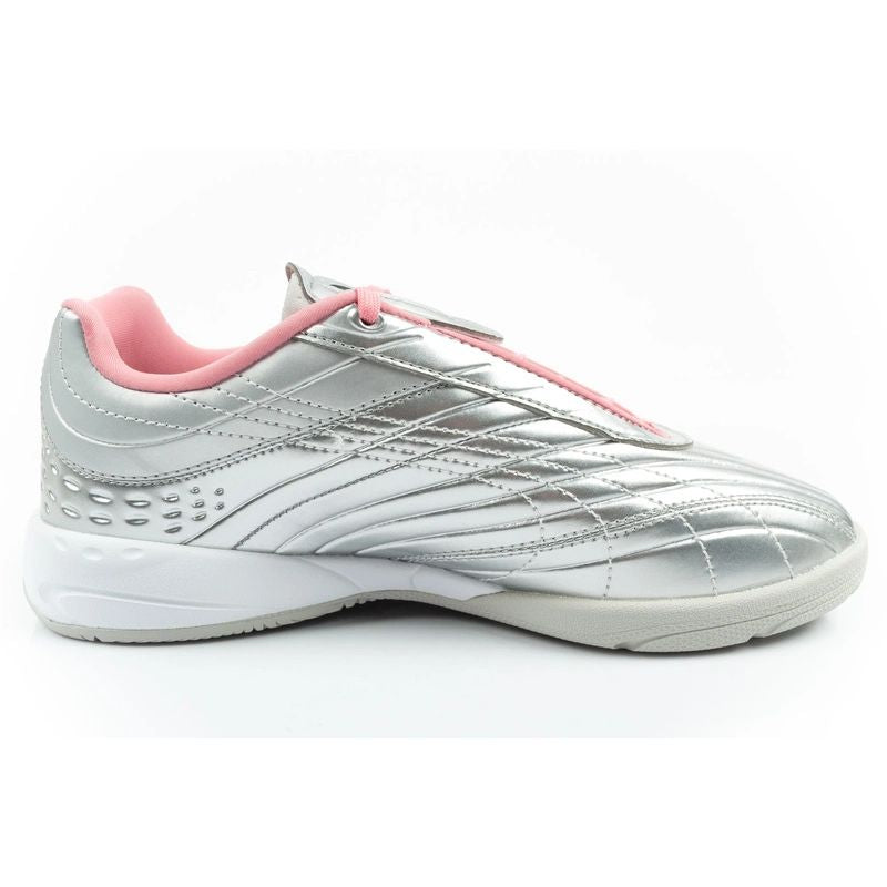 Puma sports shoes sneakers youth V-S2 Goalgetter fashionable silver