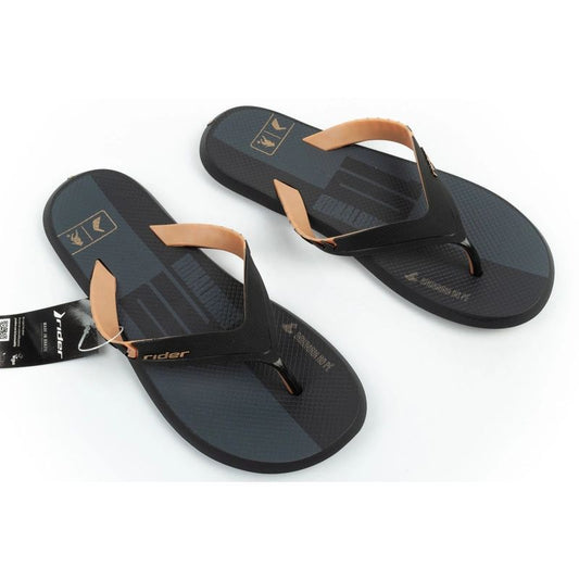 Rider shoes men's sports flip-flops R1 Prime comfortable slippers black