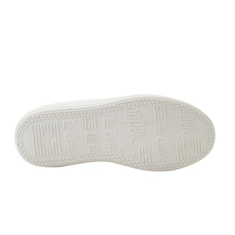 Lee Cooper women's sports shoes sneakers white platform lace