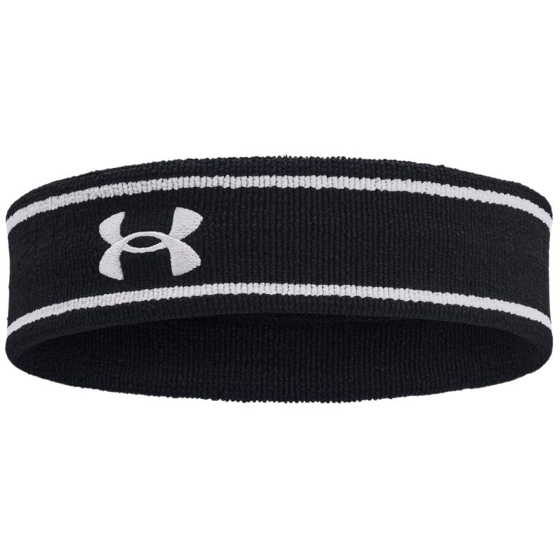 Under Armour Striped Performance Terry HB Headband 1373118 001
