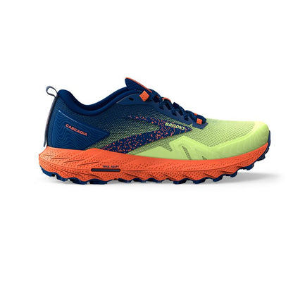 Cascadia 17 men's trail running shoes green used