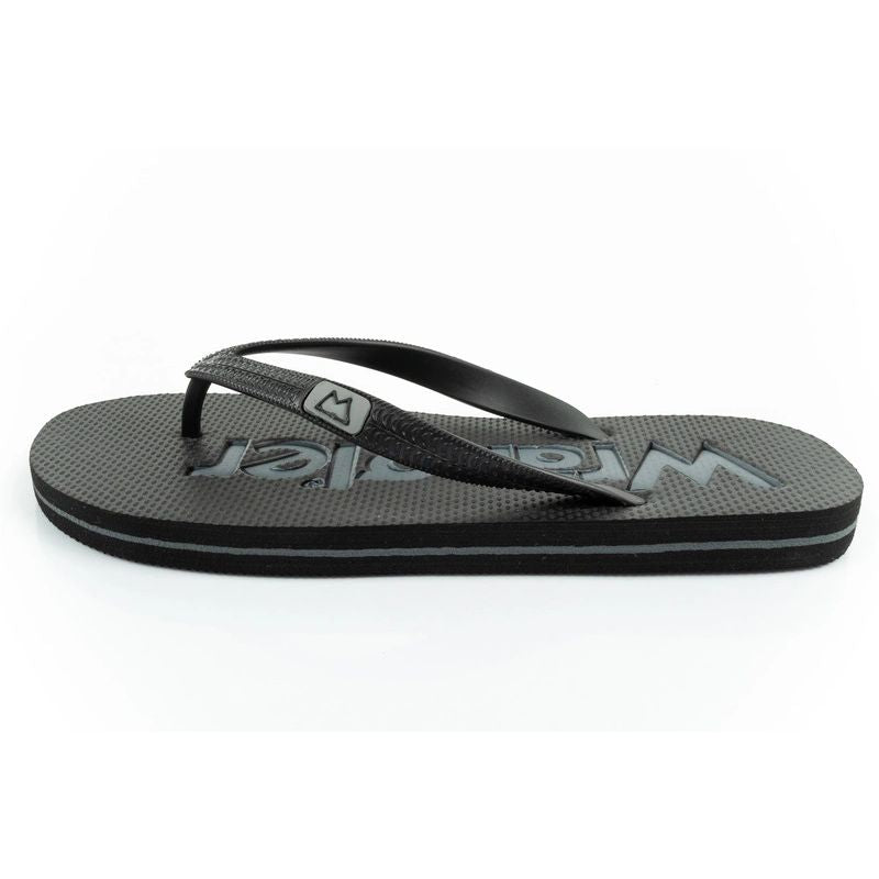 Wrangler men's flip-flops shoes Cole Flipflop black
