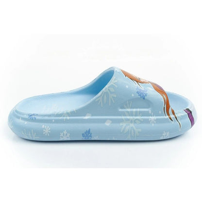 Leomil Frozen flip-flops for girls, light fairy-tale shoes