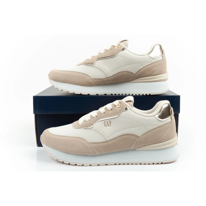 Gap women's sports shoes Concord sneakers fashionable comfortable beige