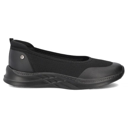 Black Filippo DP7599 textile platform shoes