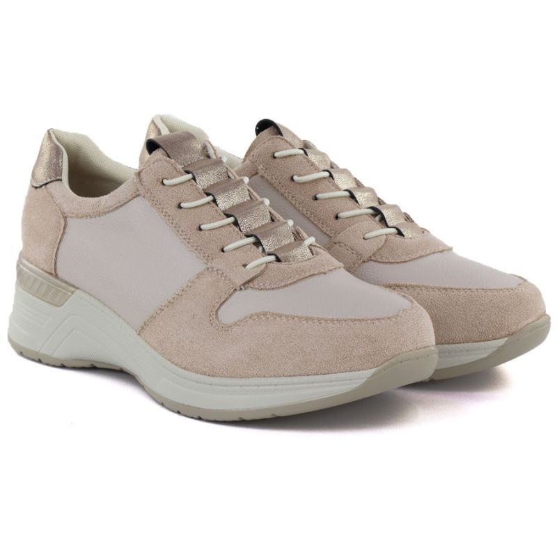 Women's sports shoes classic beige M.Daszyński MR24129