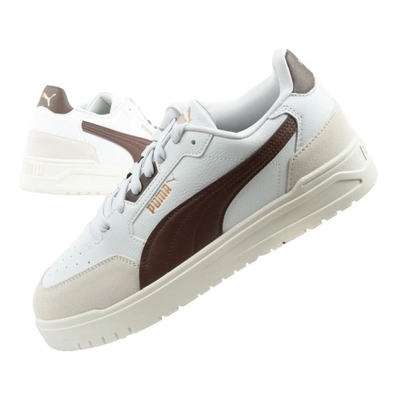 Puma men's sports shoes Shuffle sneakers lightweight comfortable fashionable beige