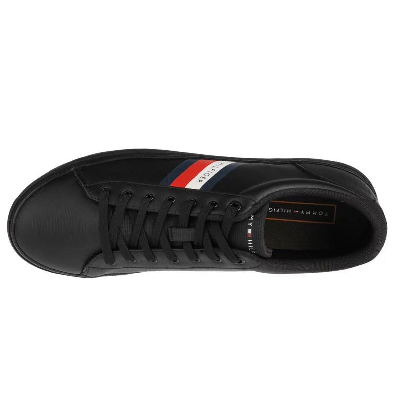 Tommy Hilfiger Essential Leather Vulc Stripes M shoes FM0FM03722-BDS
