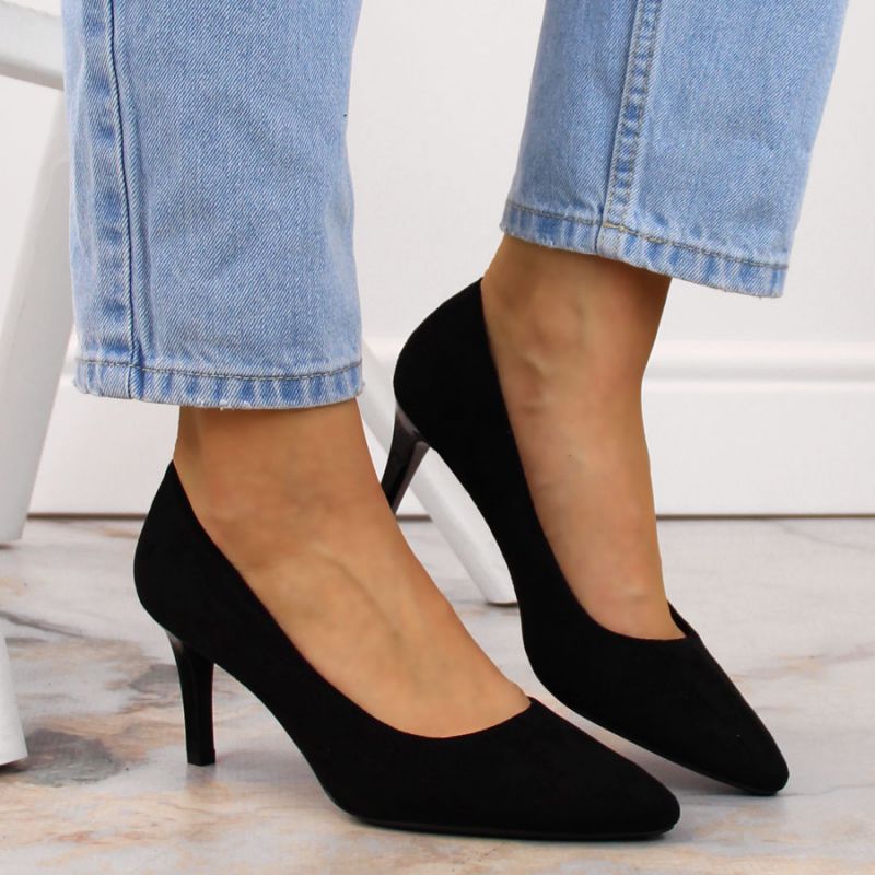 Sergio Leone W SK414C black high heels