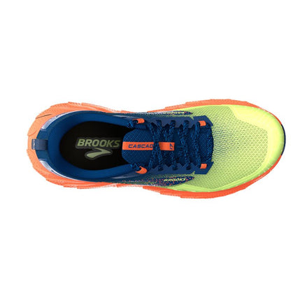 Cascadia 17 men's trail running shoes green used