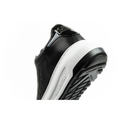 Karl Lagerfeld men's shoes sneakers Kapri natural leather black