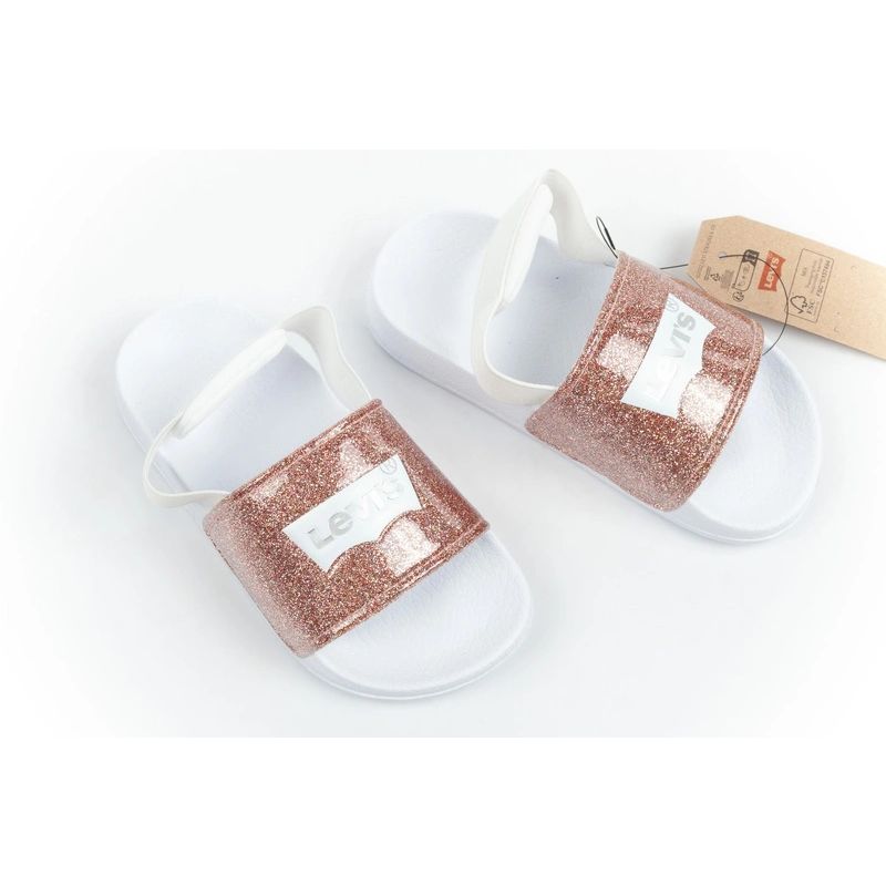 Levi's shoes children's flip-flops Pool S Mini girls glitter sandals