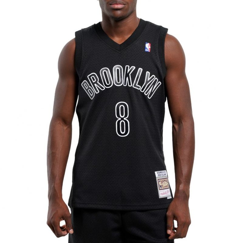 Mitchell & Ness NBA Swingman Brooklyn Nets Deron Williams T-shirt M SMJY6513-BNE12DWMBLCK