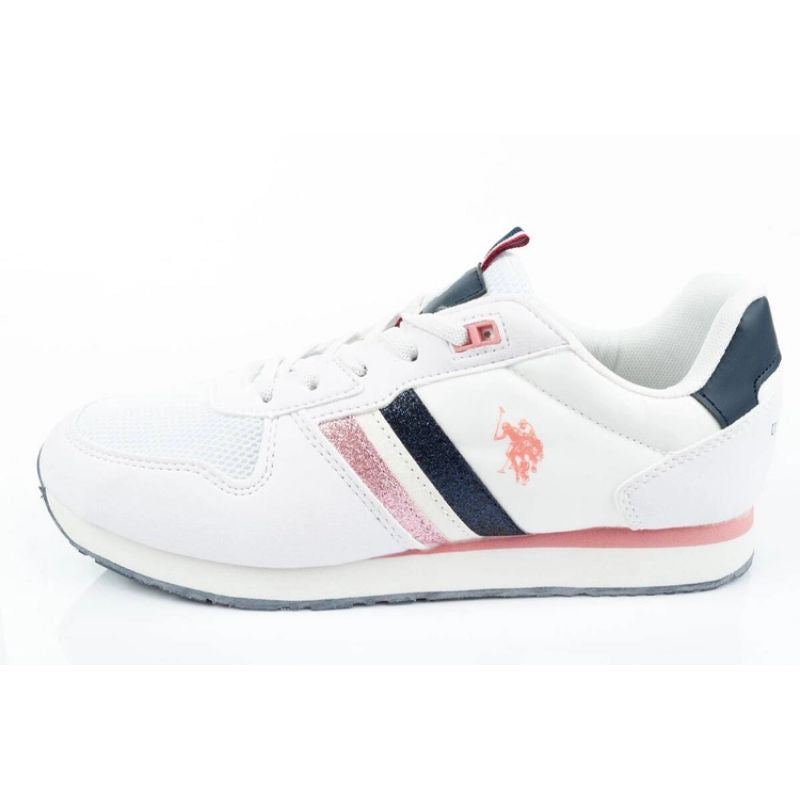 US Polo ASSN shoes. W NOBIK003A-WHI