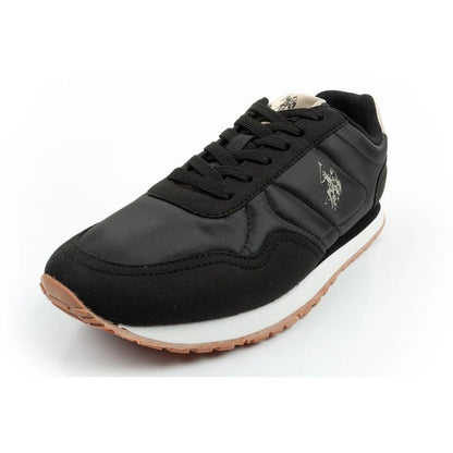 US Polo Assn sports shoes sneakers women's fashionable comfortable black