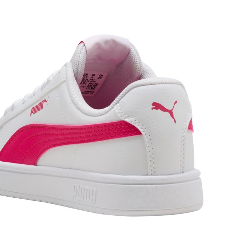 Puma Rickie Classic children's shoes white and pink 394252 24